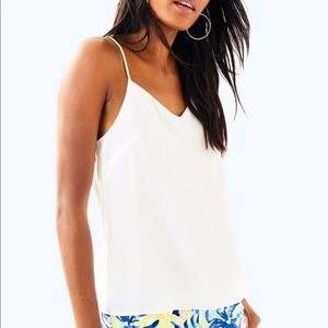 Lilly Pulitzer Dusk Silk Tank Top